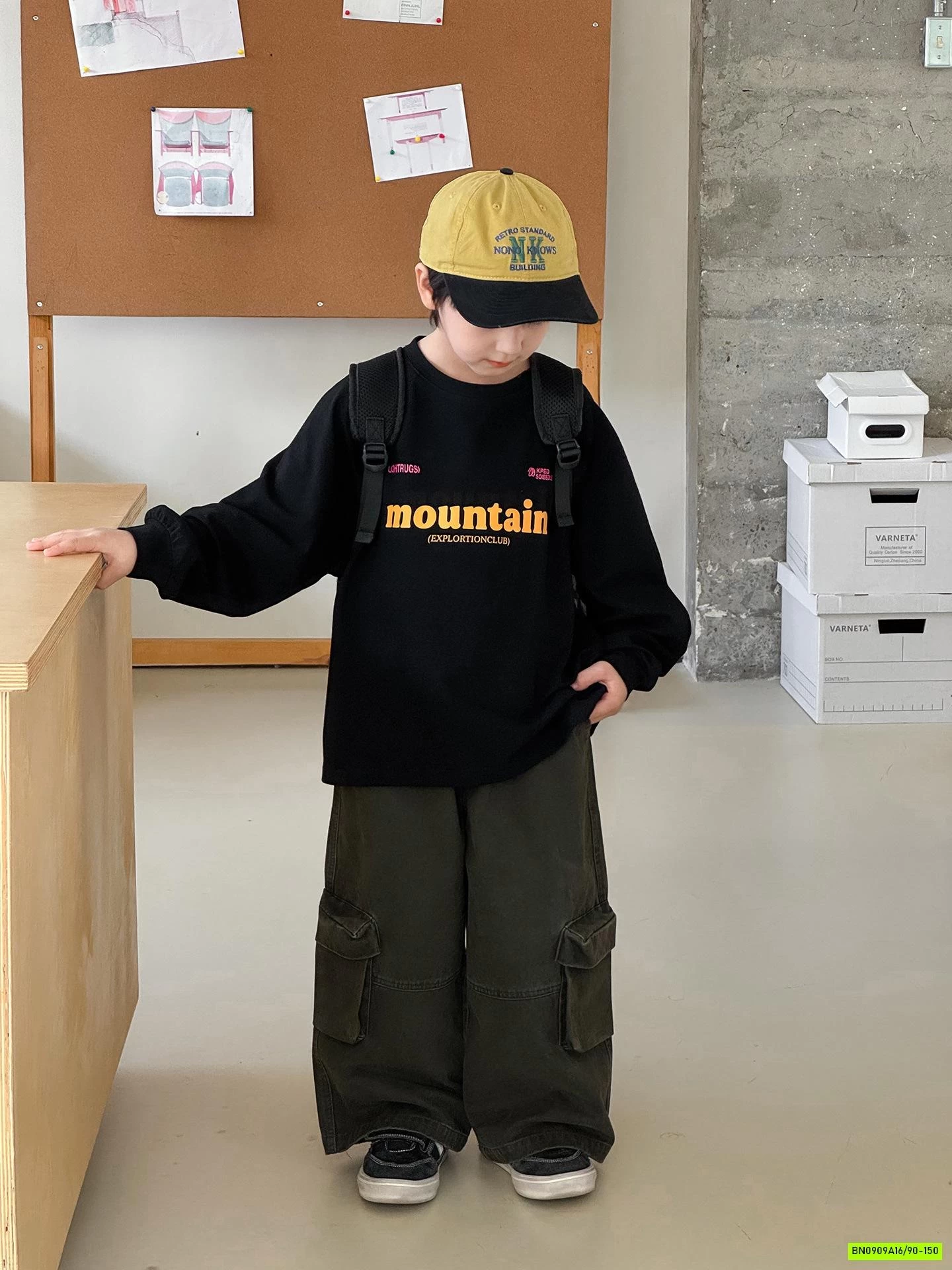 ÁO THUN TRƠN IN CHỮ AOAOKIDS