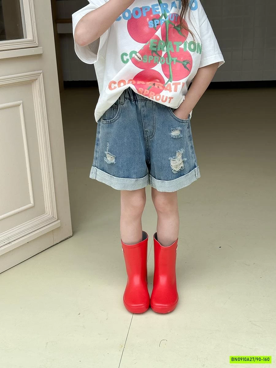 SHORT JEANS RÁCH 24U050 AMBB