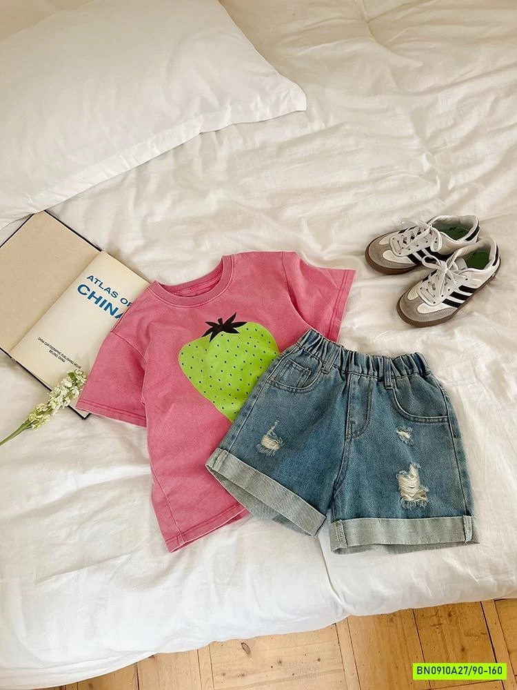 SHORT JEANS RÁCH 24U050 AMBB