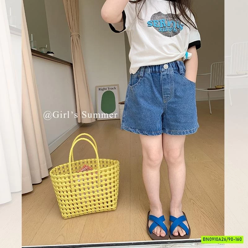 SHORT JEANS BASIC TÚI SAU U023 AMBB