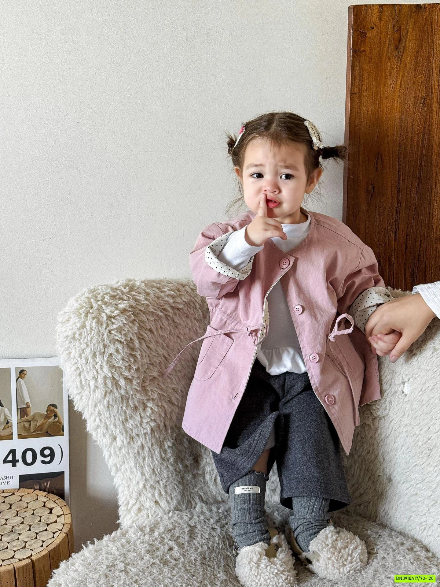 KHOÁC KAKI RÚT EO HỒNG