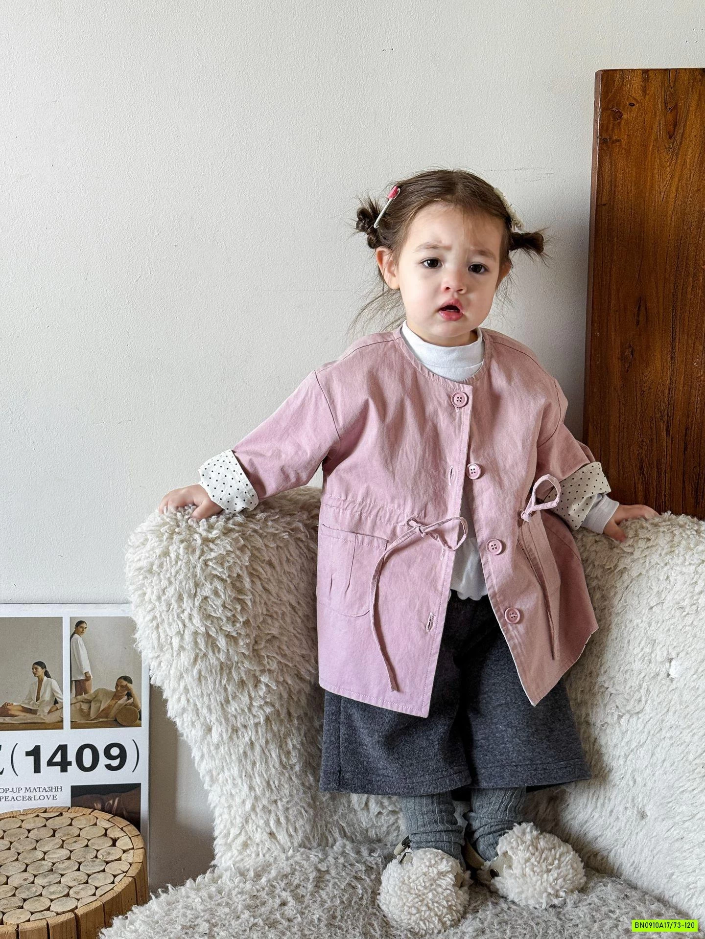 KHOÁC KAKI RÚT EO HỒNG