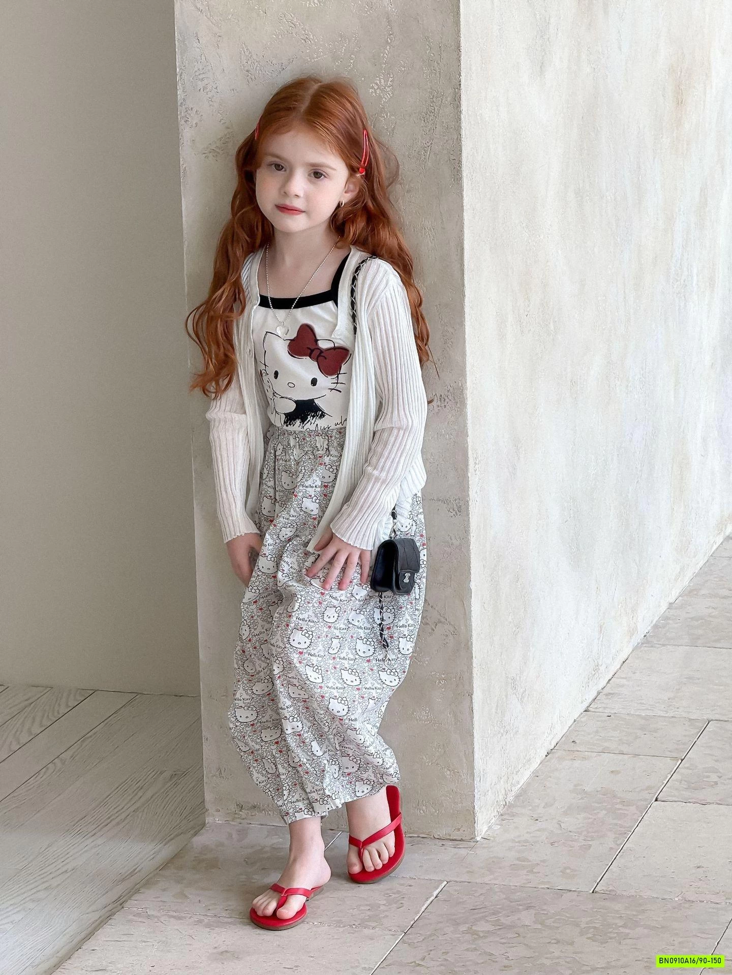 ÁO 2 DÂY MIX BAGGY KITTY