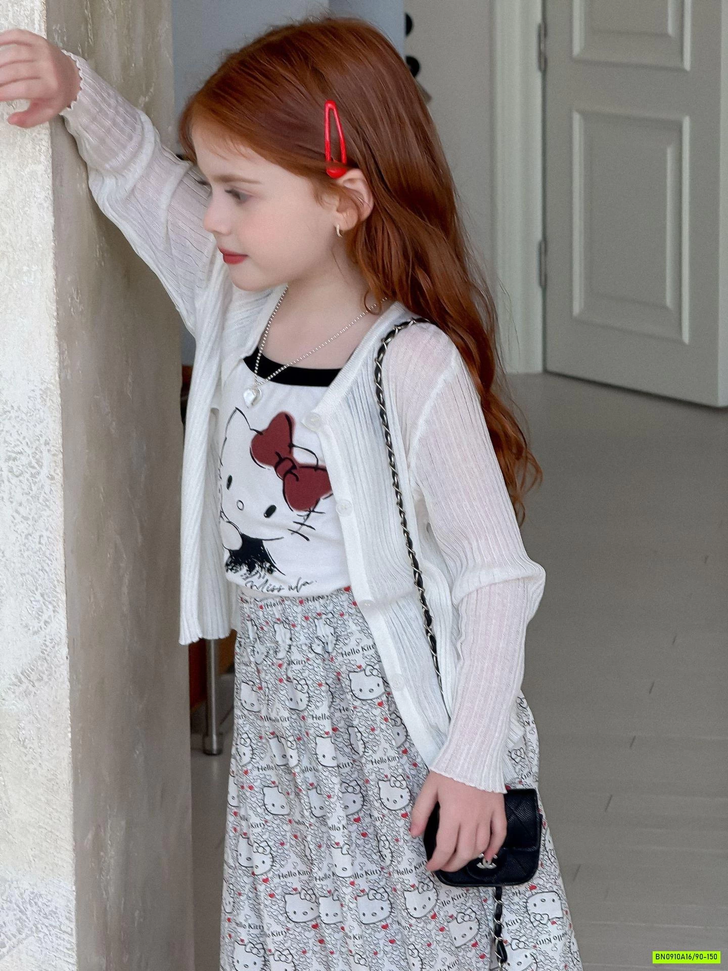 ÁO 2 DÂY MIX BAGGY KITTY