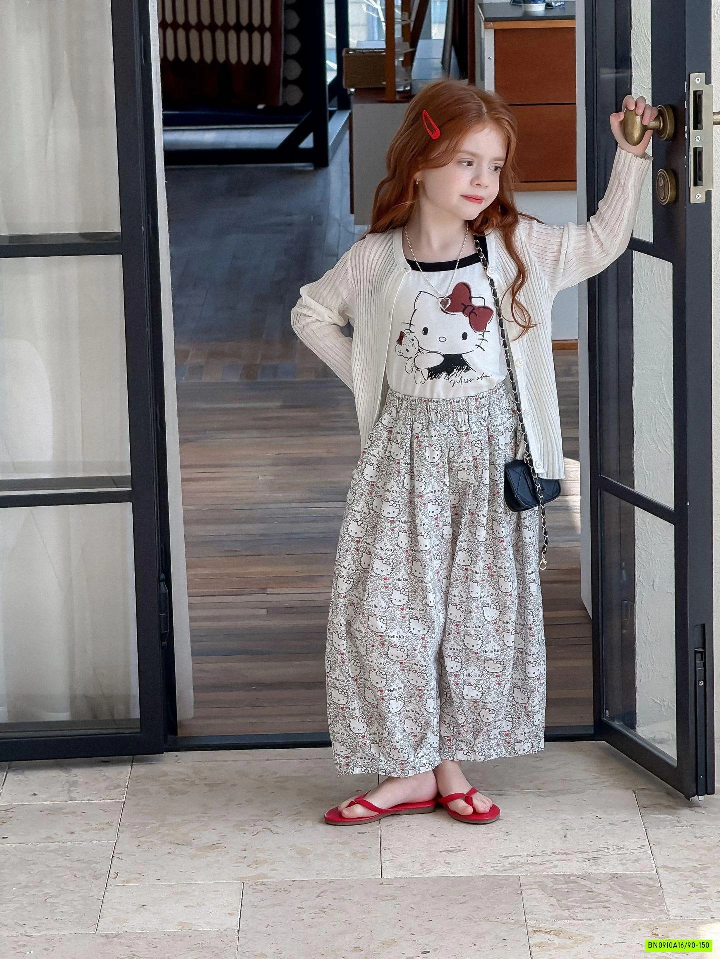 ÁO 2 DÂY MIX BAGGY KITTY