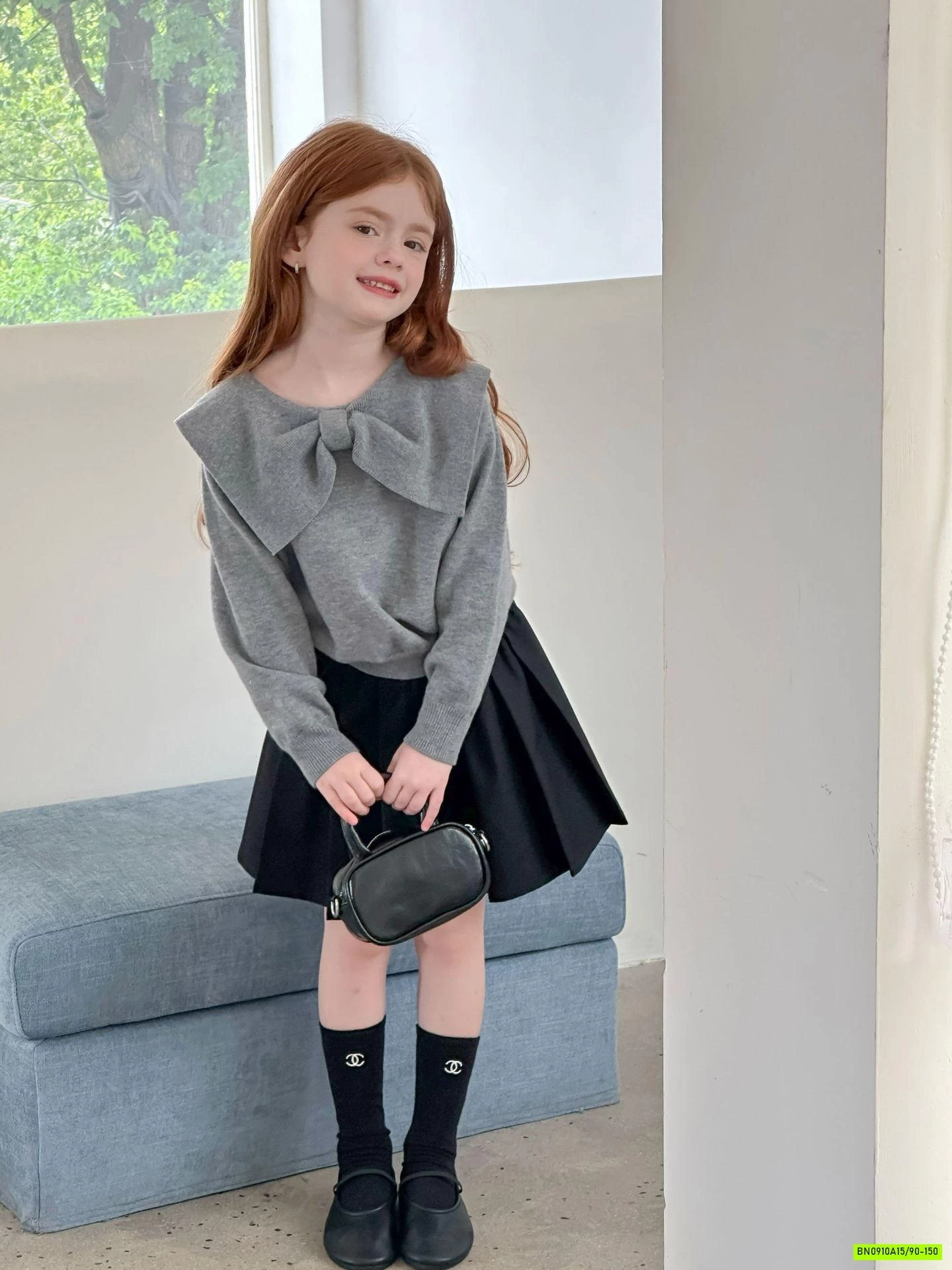 ÁO LEN CỔ NƠ SANG CHẢNH