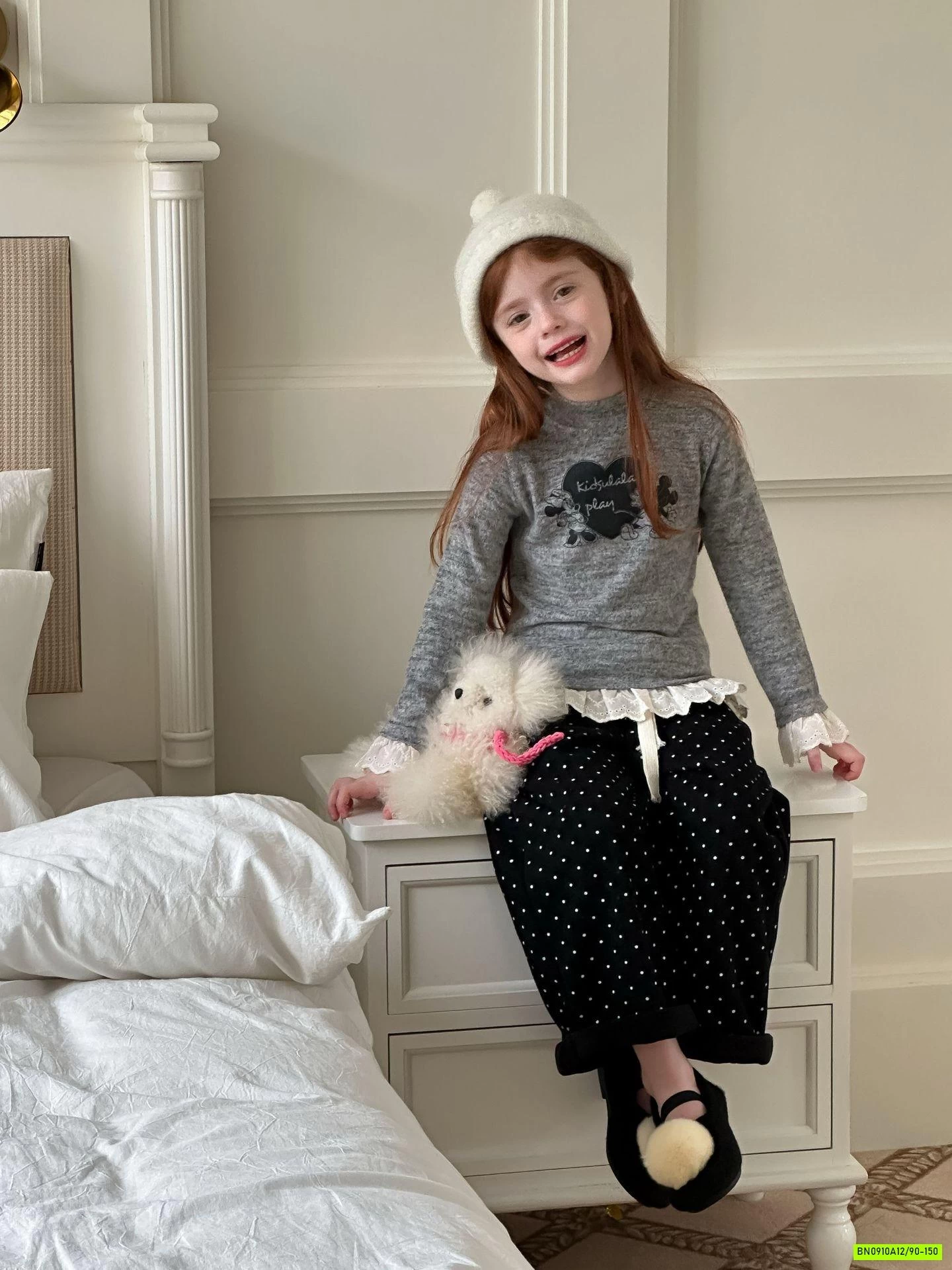 ÁO GIỮ NHIỆT MUỐI TIÊU VIỀN REN