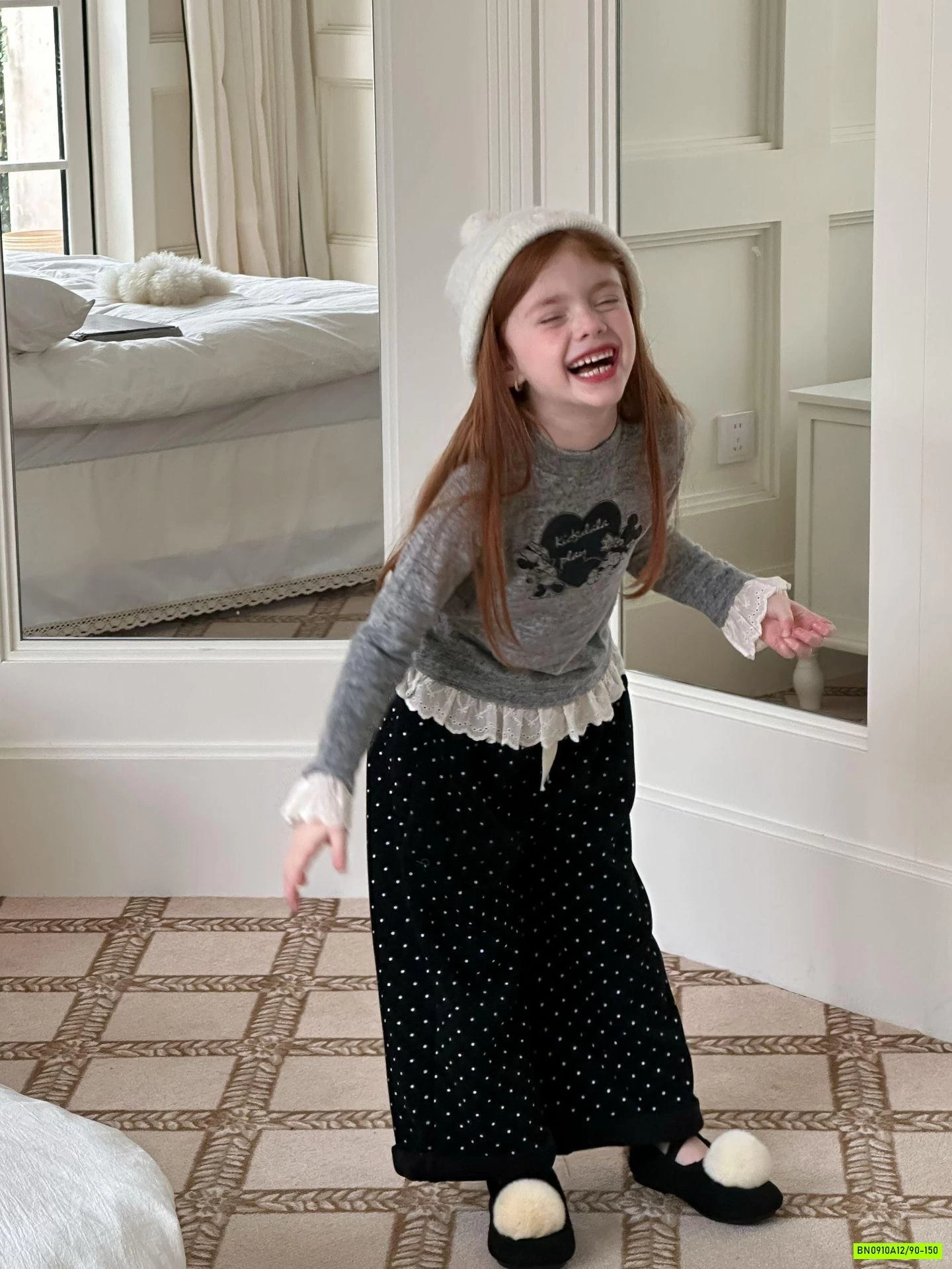 ÁO GIỮ NHIỆT MUỐI TIÊU VIỀN REN