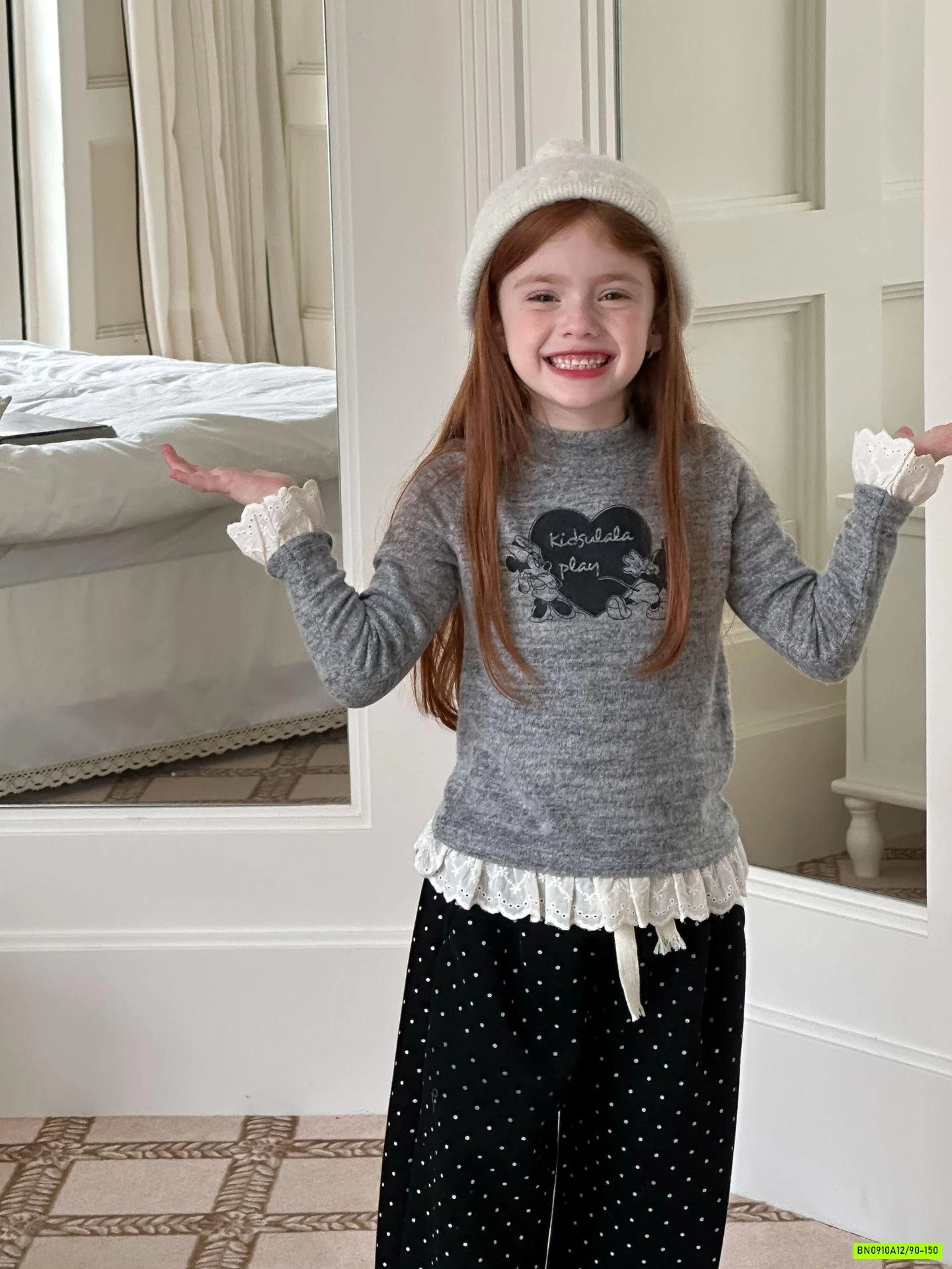 ÁO GIỮ NHIỆT MUỐI TIÊU VIỀN REN