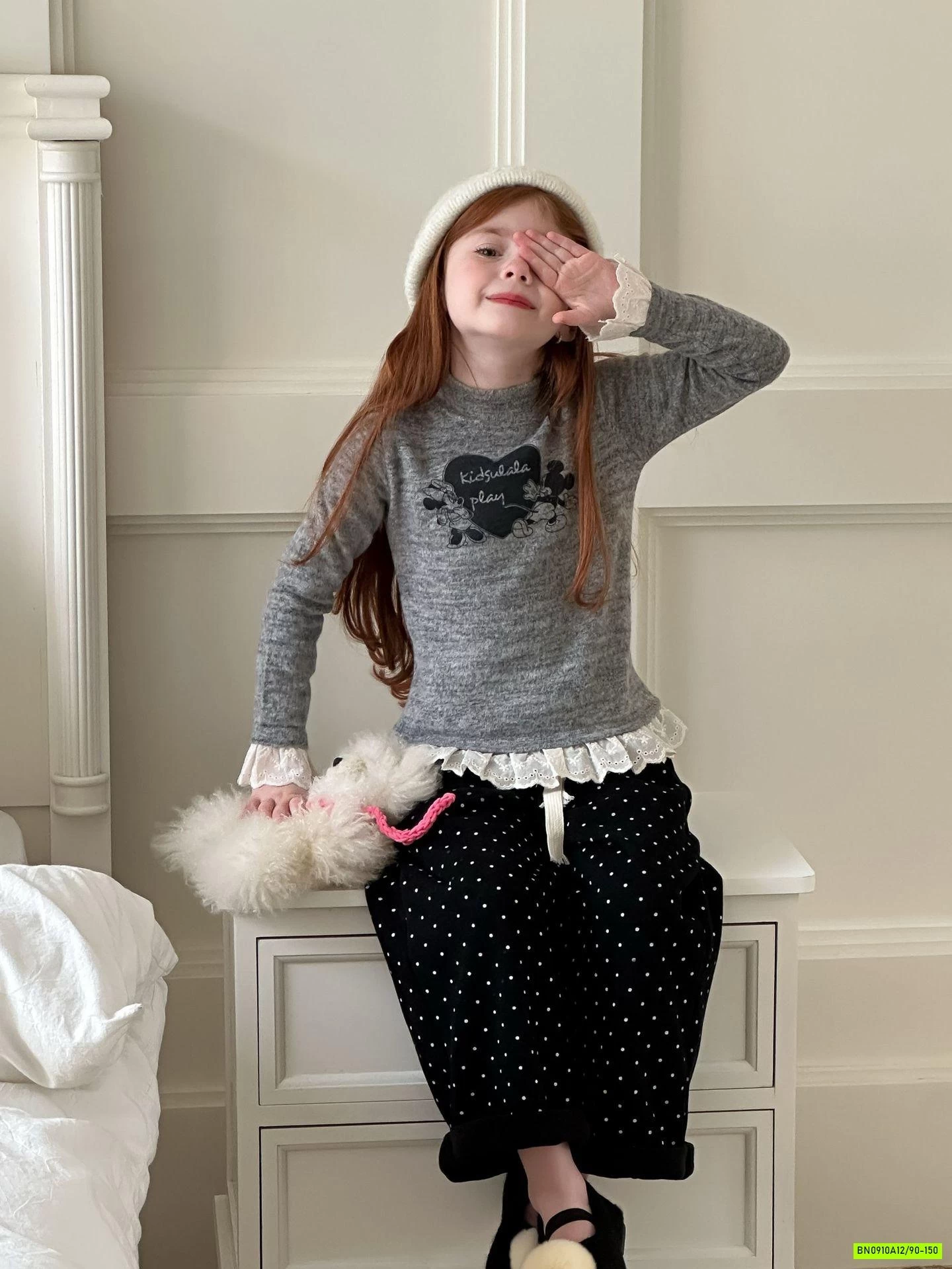 ÁO GIỮ NHIỆT MUỐI TIÊU VIỀN REN