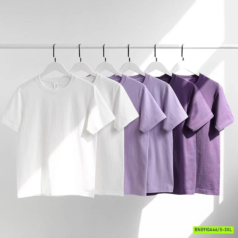 ÁO THUN COTTON KHÔ TONE TÍM