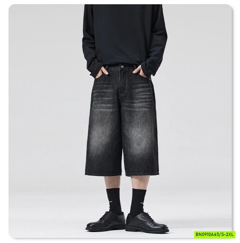 JEANS LỠ BẠC MÀU NAM