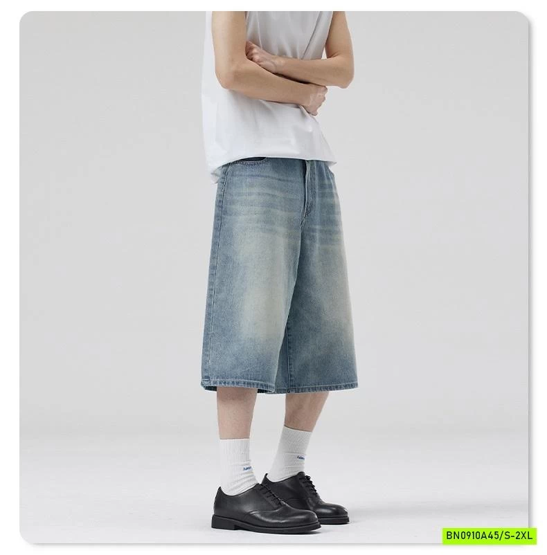 JEANS LỠ BẠC MÀU NAM