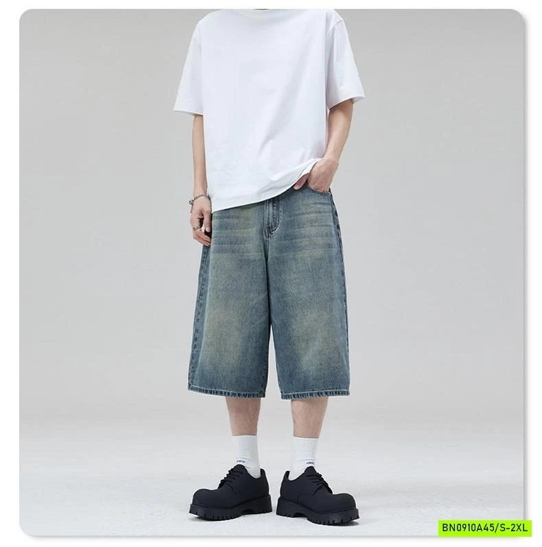 JEANS LỠ BẠC MÀU NAM