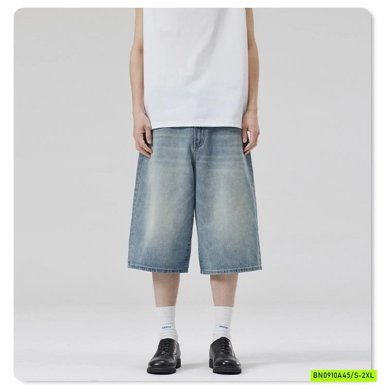 JEANS LỠ BẠC MÀU NAM