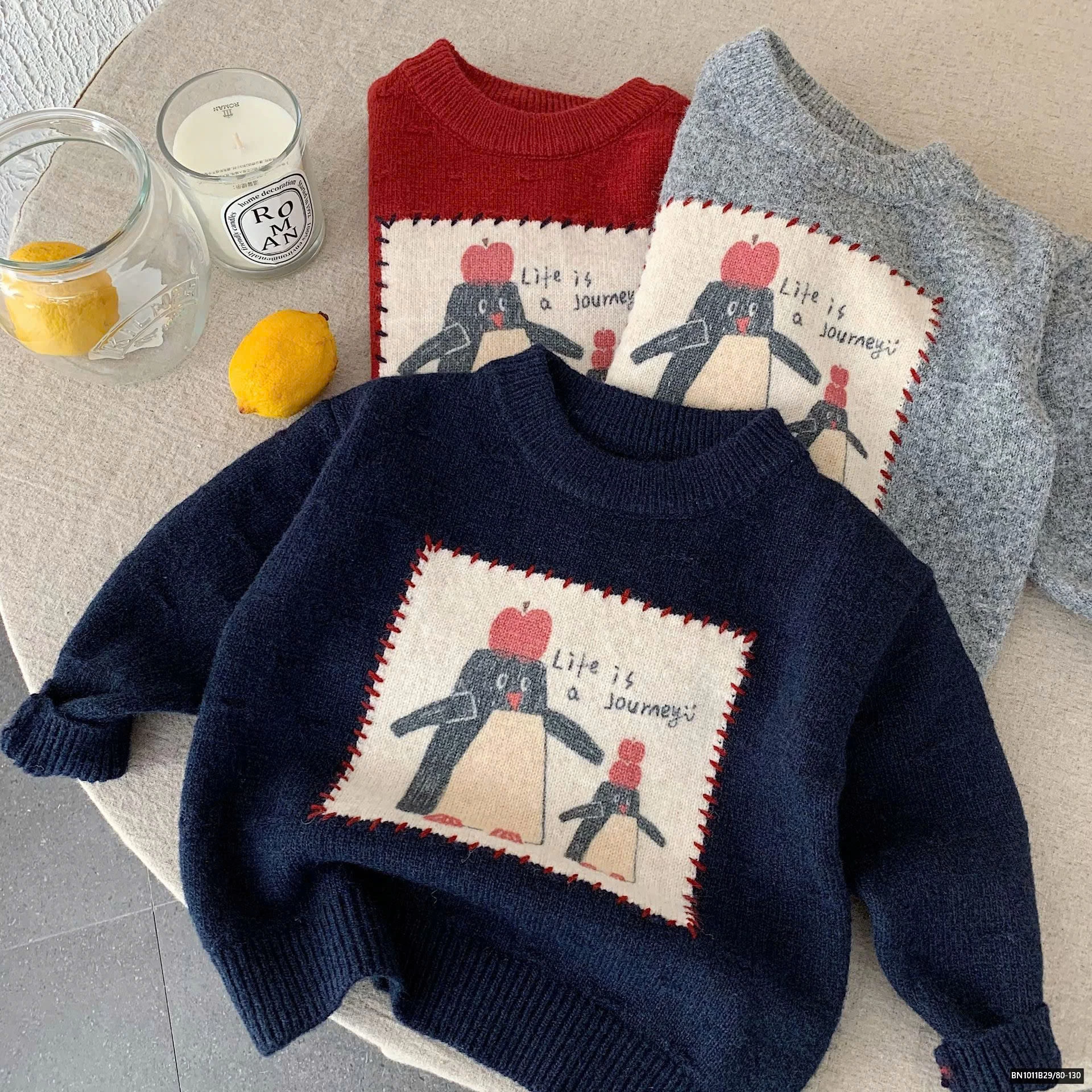 ÁO LEN CHIM CÁNH CỤT