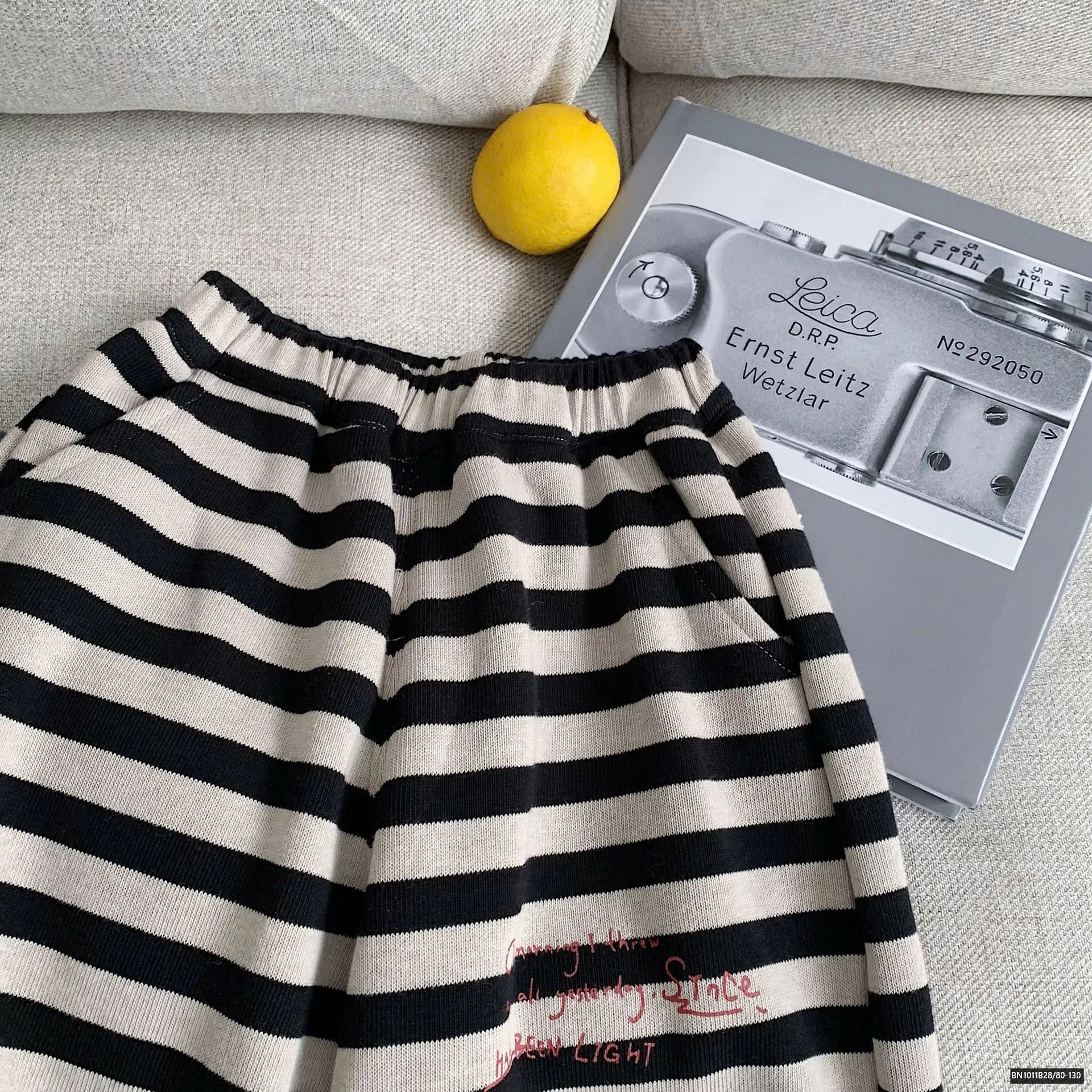 QUẦN KẺ MICLEY LÓT LÔNG CỪU