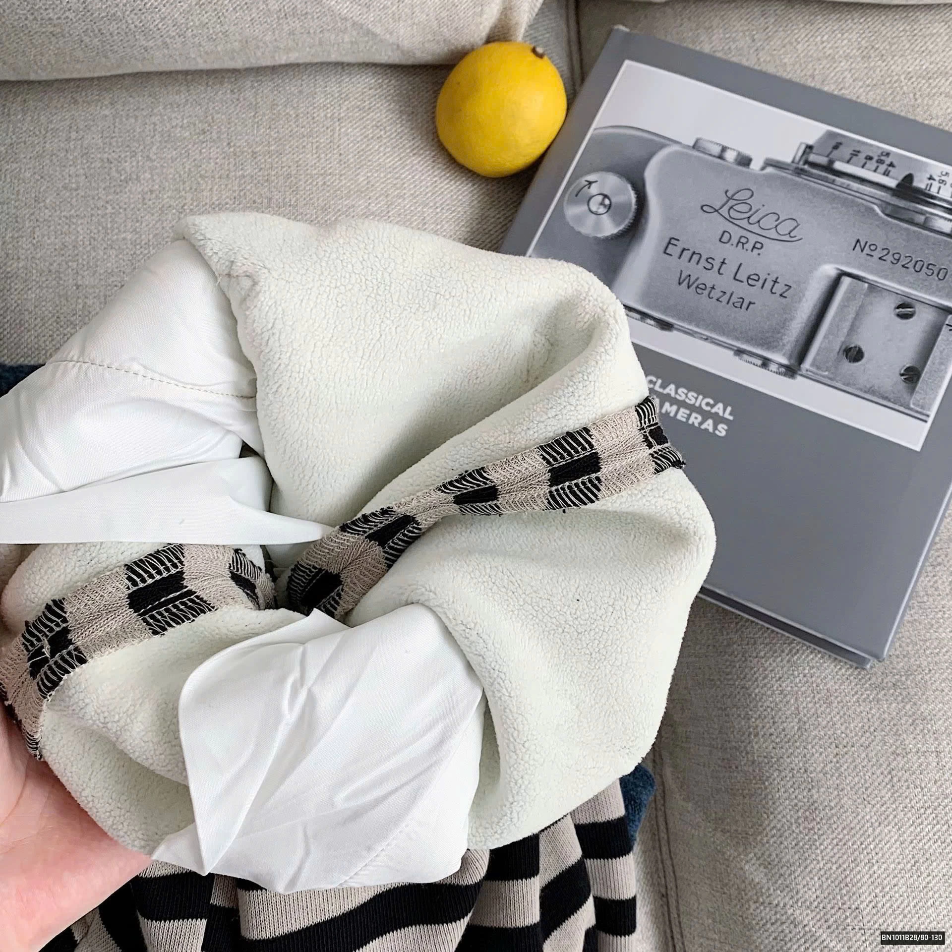 QUẦN KẺ MICLEY LÓT LÔNG CỪU