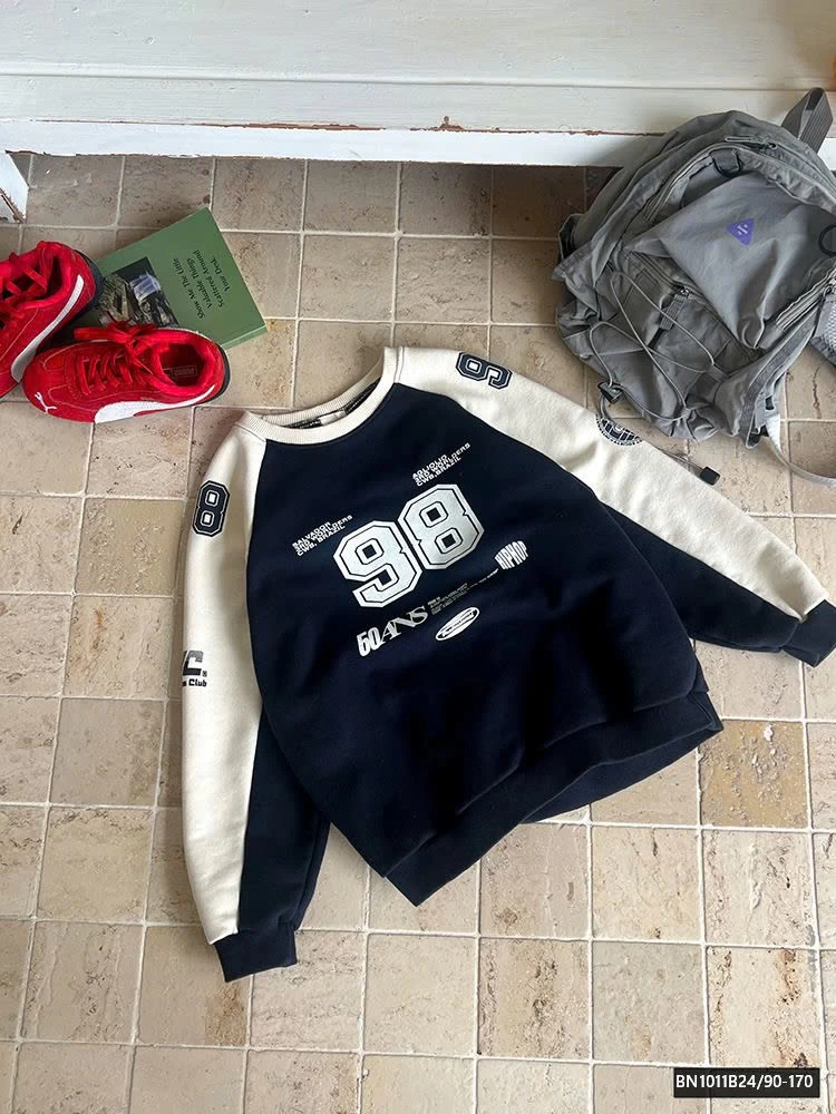 ÁO NỈ THỂ THAO SỐ 98AMBB N015