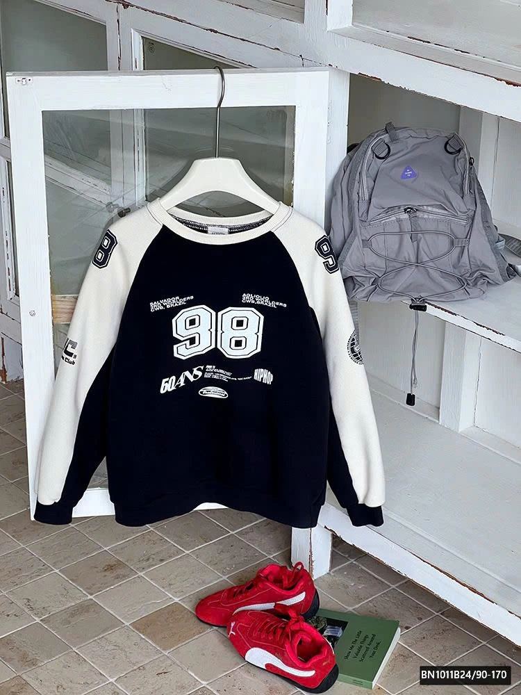 ÁO NỈ THỂ THAO SỐ 98AMBB N015