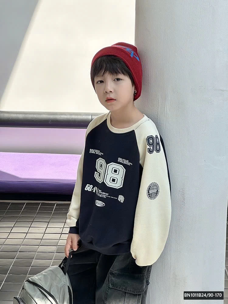 ÁO NỈ THỂ THAO SỐ 98AMBB N015