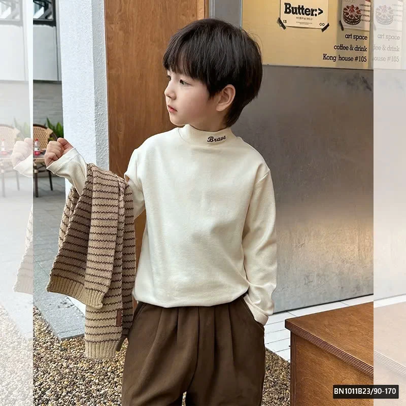 ÁO GIỮ NHIỆT BRAVE CHỮ CỔ AMBB N015