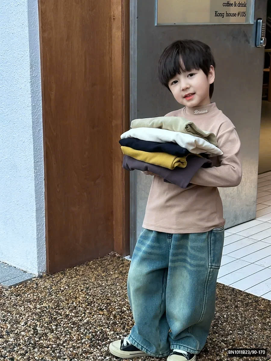 ÁO GIỮ NHIỆT BRAVE CHỮ CỔ AMBB N015