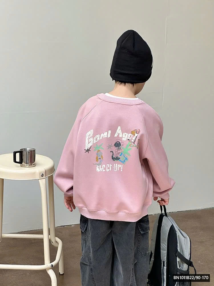 ÁO NỈIN HÌNH LƯNG AMBB 24Z113