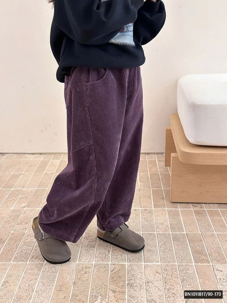 QUẦN BAGGY NHUNG AMBB 25G087