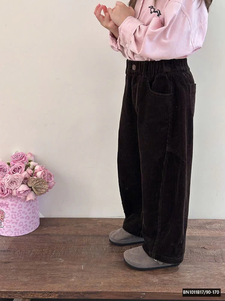 QUẦN BAGGY NHUNG AMBB 25G087