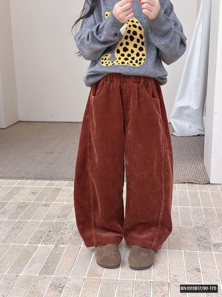 QUẦN BAGGY NHUNG AMBB 25G087