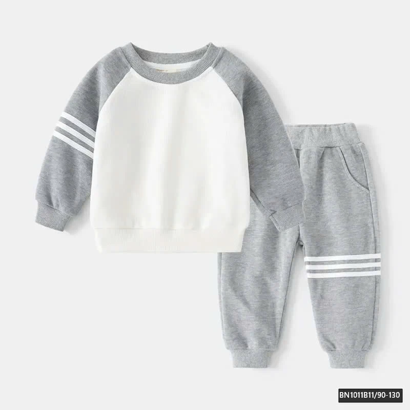 BỘ NỈ THỂ THAO 3 SỌC WAPPY