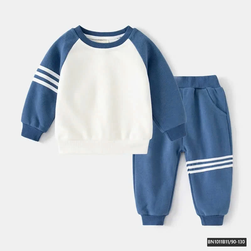 BỘ NỈ THỂ THAO 3 SỌC WAPPY