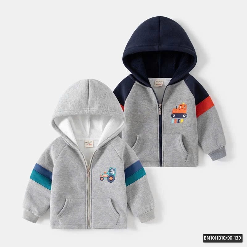 ÁO NỈ LÓT LÔNG CỪU WAPPY