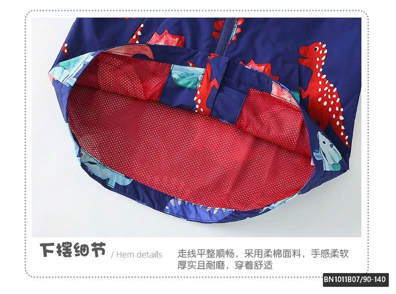 ÁO KHOÁC GIÓ KHỦNG LONG XANH THAN MALWEE