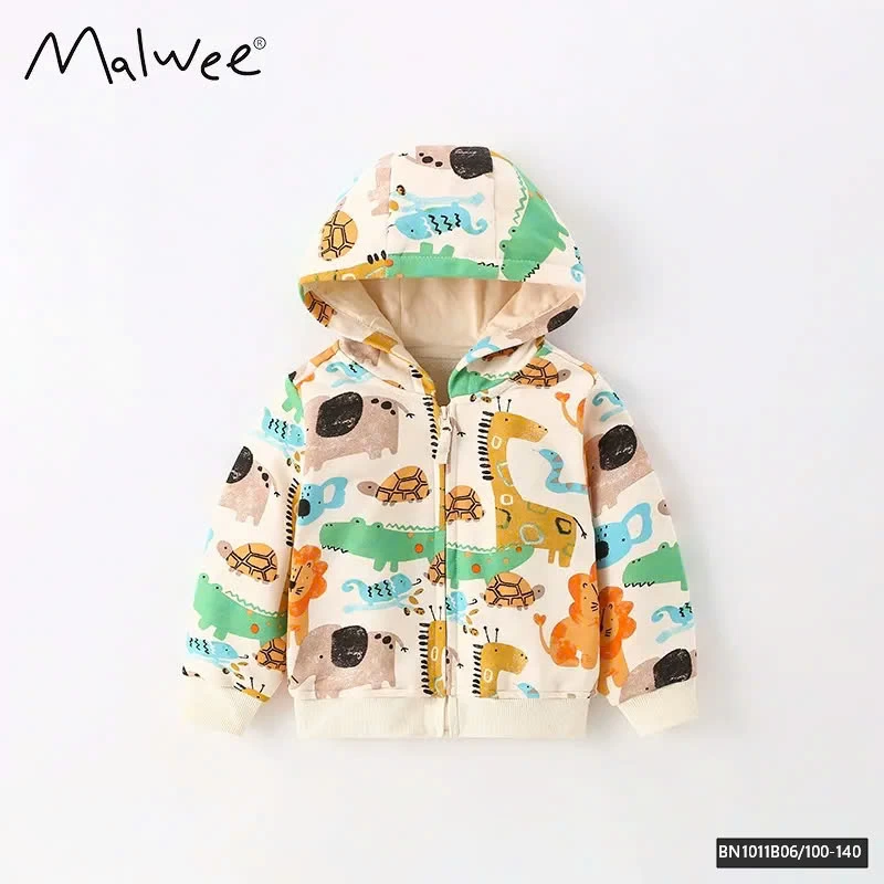 ÁO KHOÁC NỈ ĐỘNG VẬT MALWEE