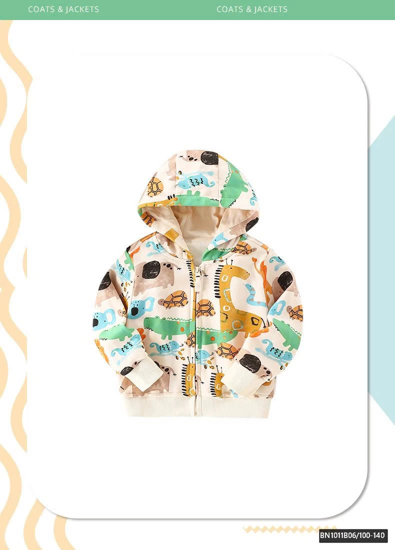 ÁO KHOÁC NỈ ĐỘNG VẬT MALWEE