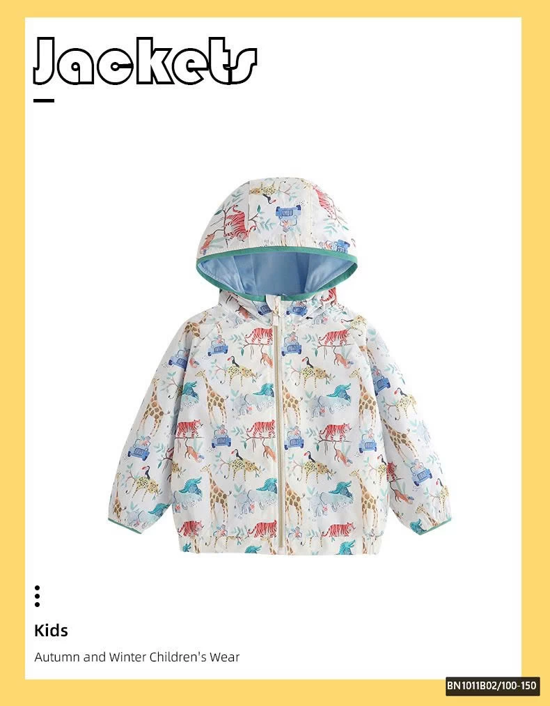 ÁO KHOÁC GIÓ ĐỘNG VẬT MALWEE