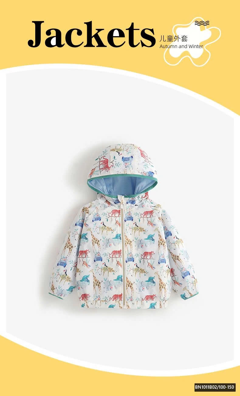 ÁO KHOÁC GIÓ ĐỘNG VẬT MALWEE