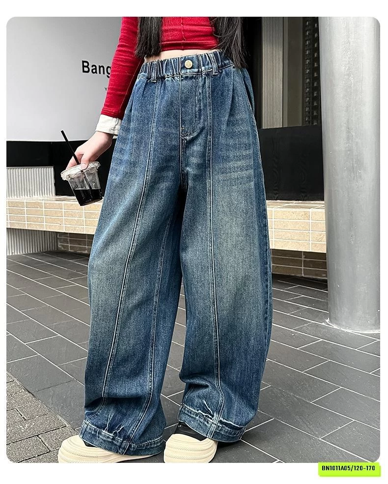 JEANS SUÔNG GÂN TRƯỚC SZ ĐẠI