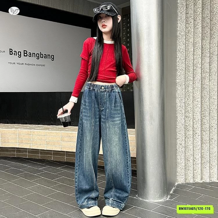 JEANS SUÔNG GÂN TRƯỚC SZ ĐẠI