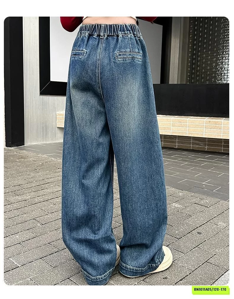 JEANS SUÔNG GÂN TRƯỚC SZ ĐẠI