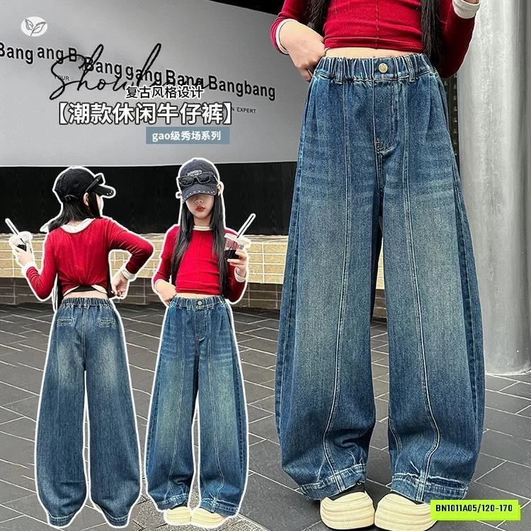 JEANS SUÔNG GÂN TRƯỚC SZ ĐẠI