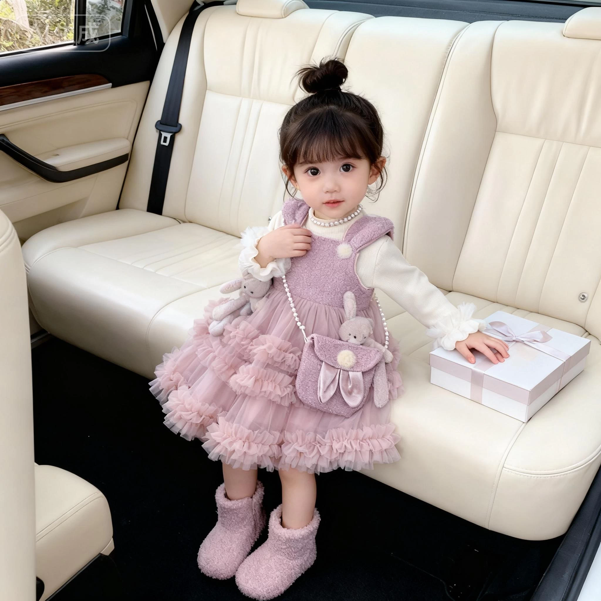 ĐẦM VOAN THỎ LÓT NHUNG KÈM ÁO GIỮ NHIỆT BLUETOWN