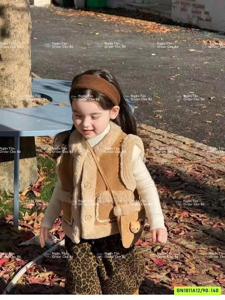 KHOÁC GILE LÔNG CỪU MIX QUẦN BOM