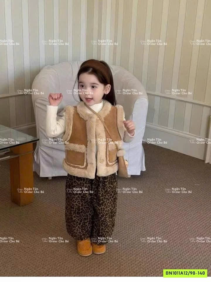 KHOÁC GILE LÔNG CỪU MIX QUẦN BOM