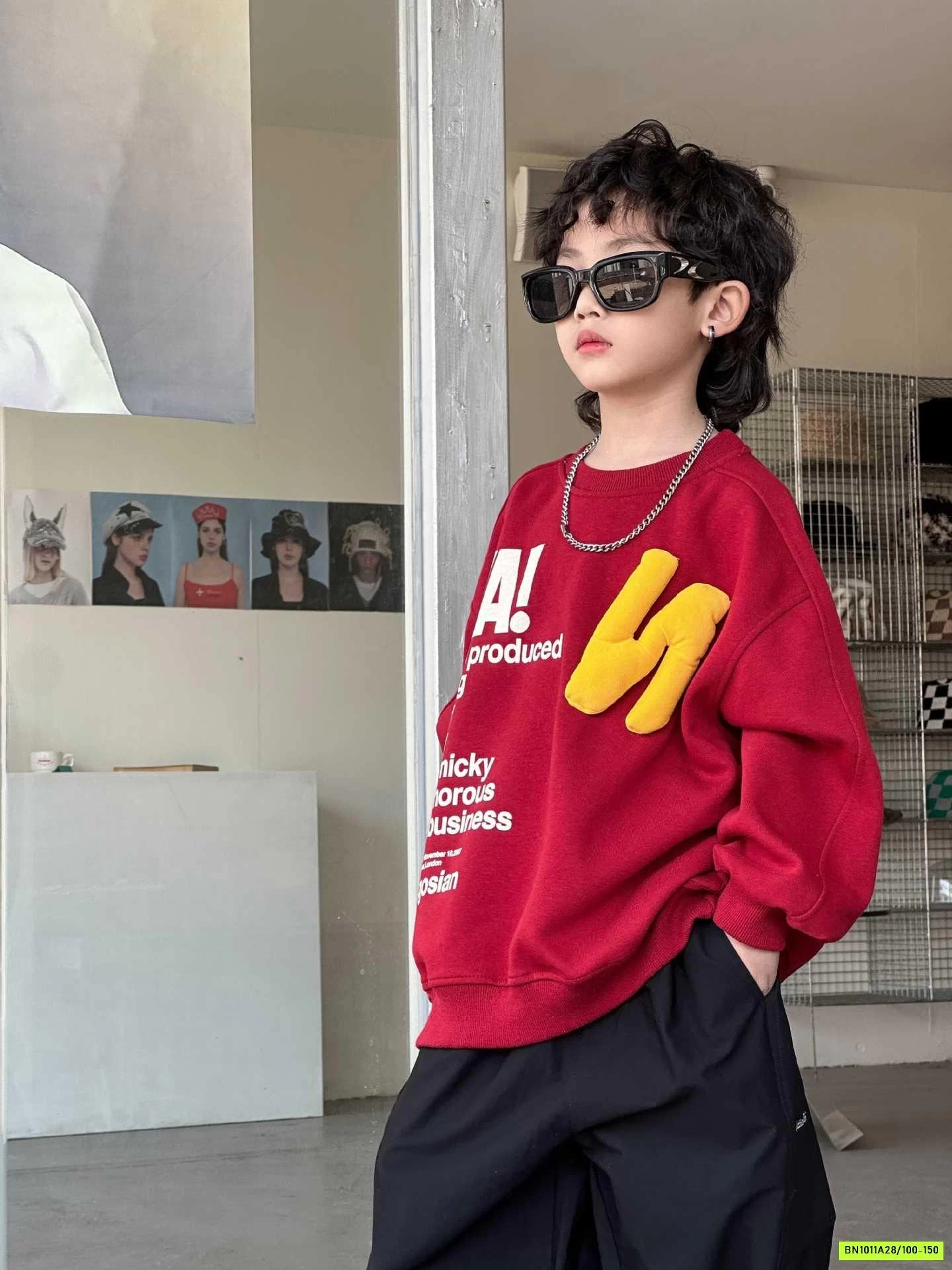 ÁO NỈ ĐỎ SÀNH ĐIỆU