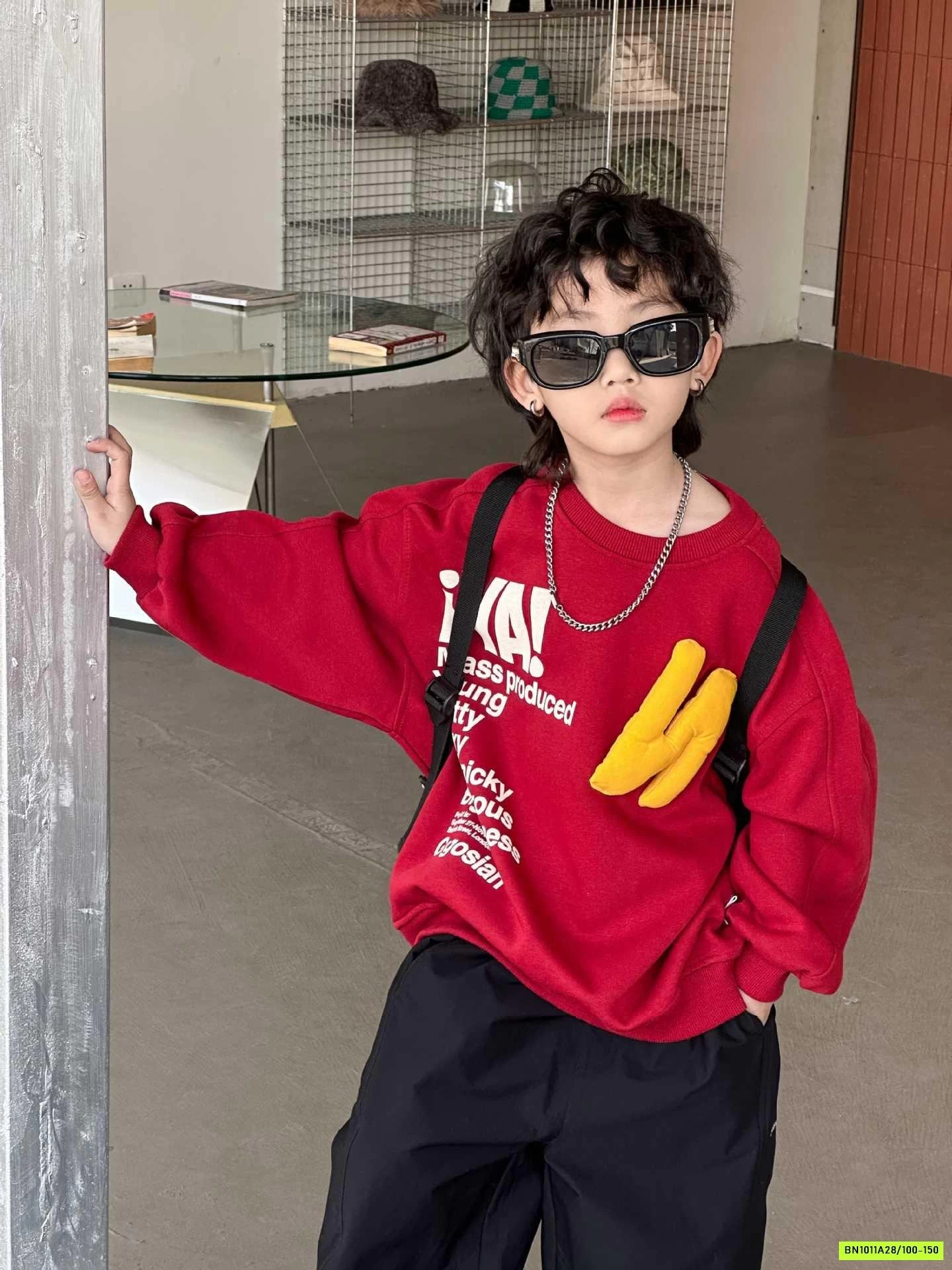 ÁO NỈ ĐỎ SÀNH ĐIỆU