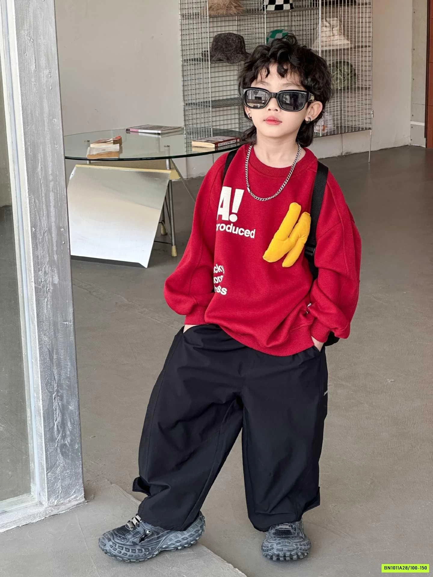 ÁO NỈ ĐỎ SÀNH ĐIỆU