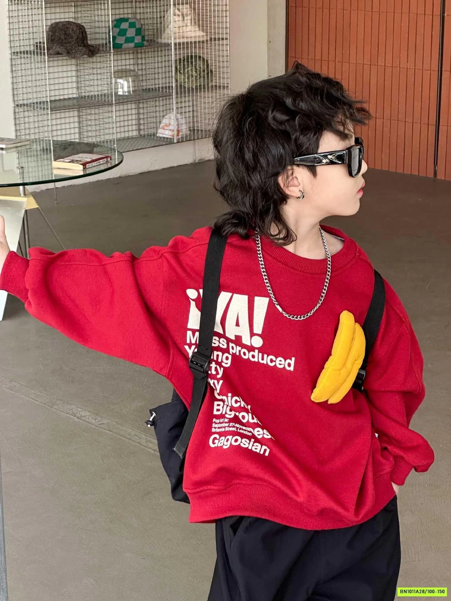 ÁO NỈ ĐỎ SÀNH ĐIỆU